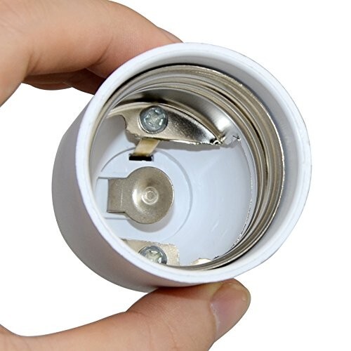 E26 to E39 Medium Screw to Mogul Socket Light Bulb Floor Lamp Adapter Converter