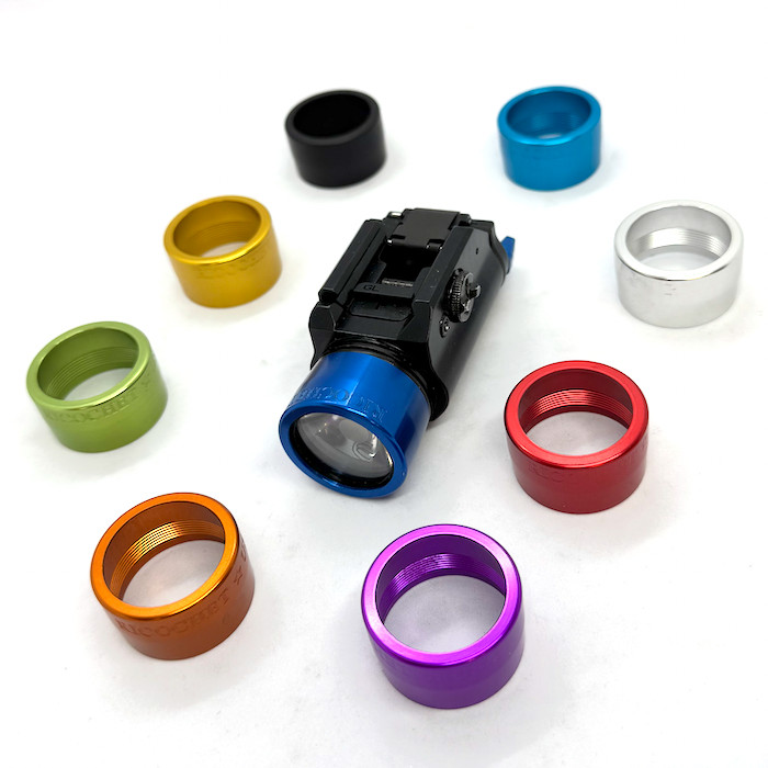 Ricochet Aluminum Screw-On Cover w/Shatter Proof Lens for TLR-1 HL Flashlight