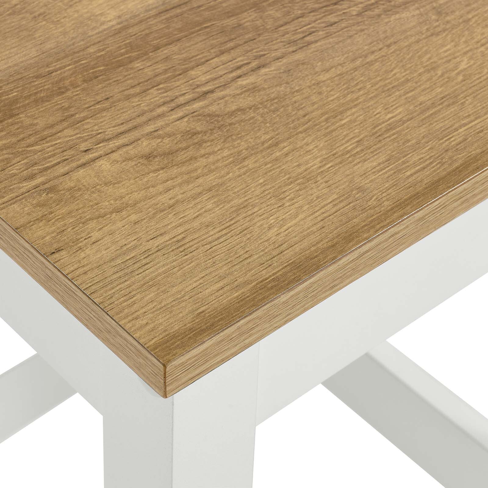 Modway Sunbrook Kitchen Stool in Oak White