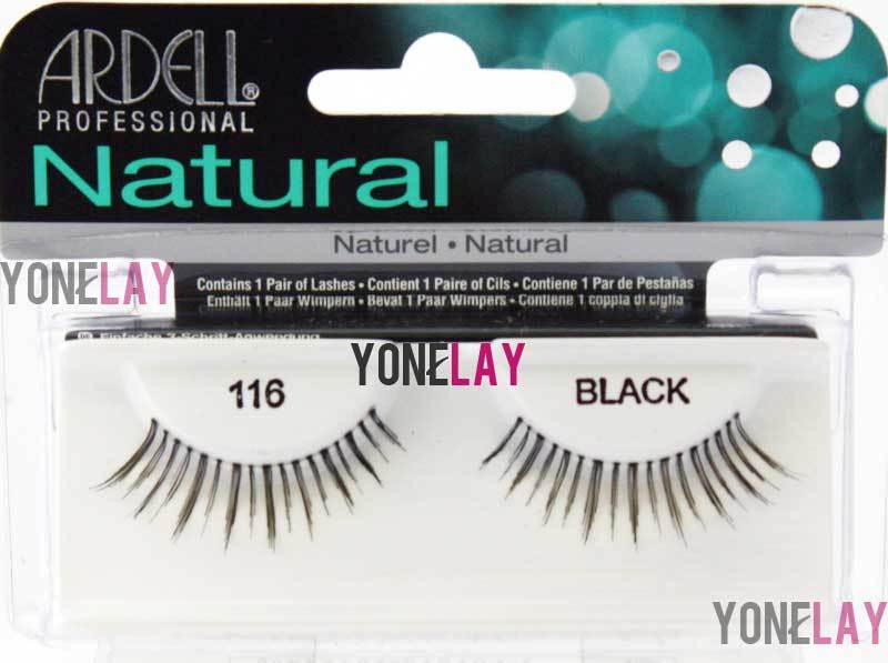 1 Pair ARDELL Natural 116 False Eyelashes Fake Strip Eye Lashes Black Lash