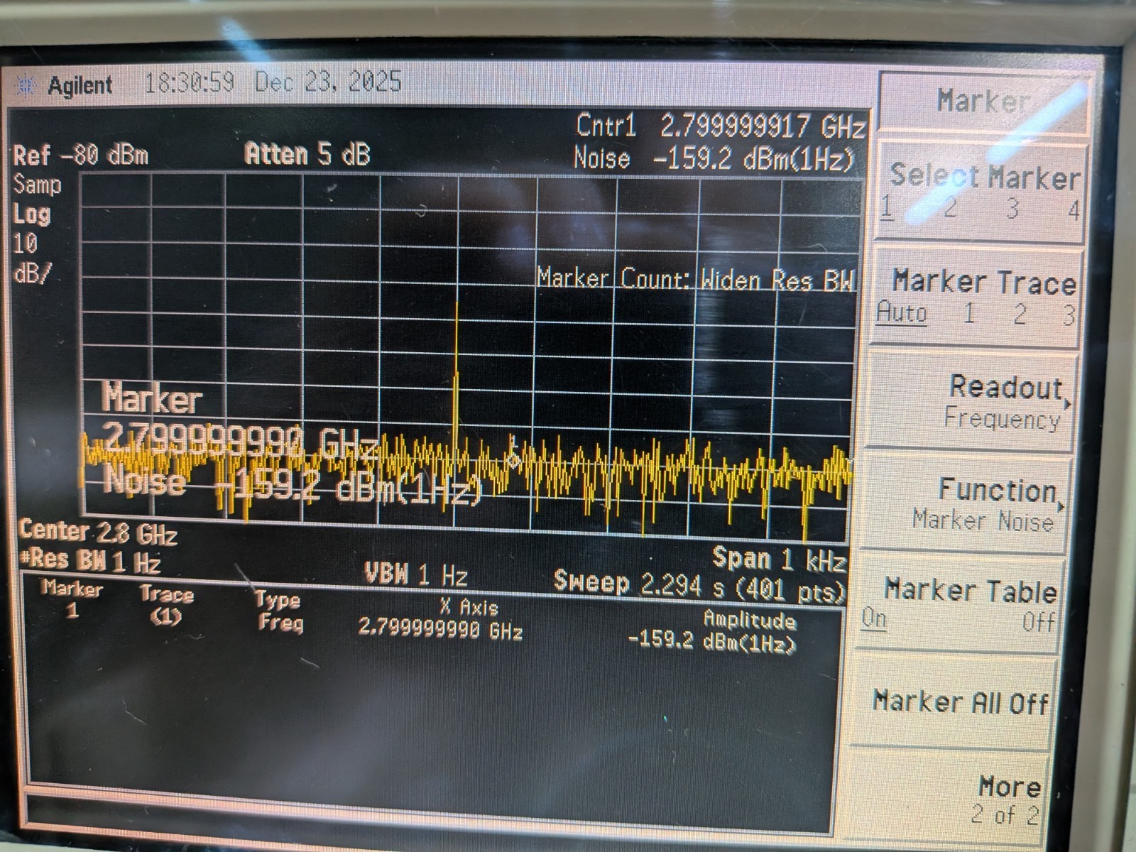 👍Agilent HP Keysight E4407B Spectrum Analyzer 26.9 GHz Loaded Opts! Cal+DATA👍