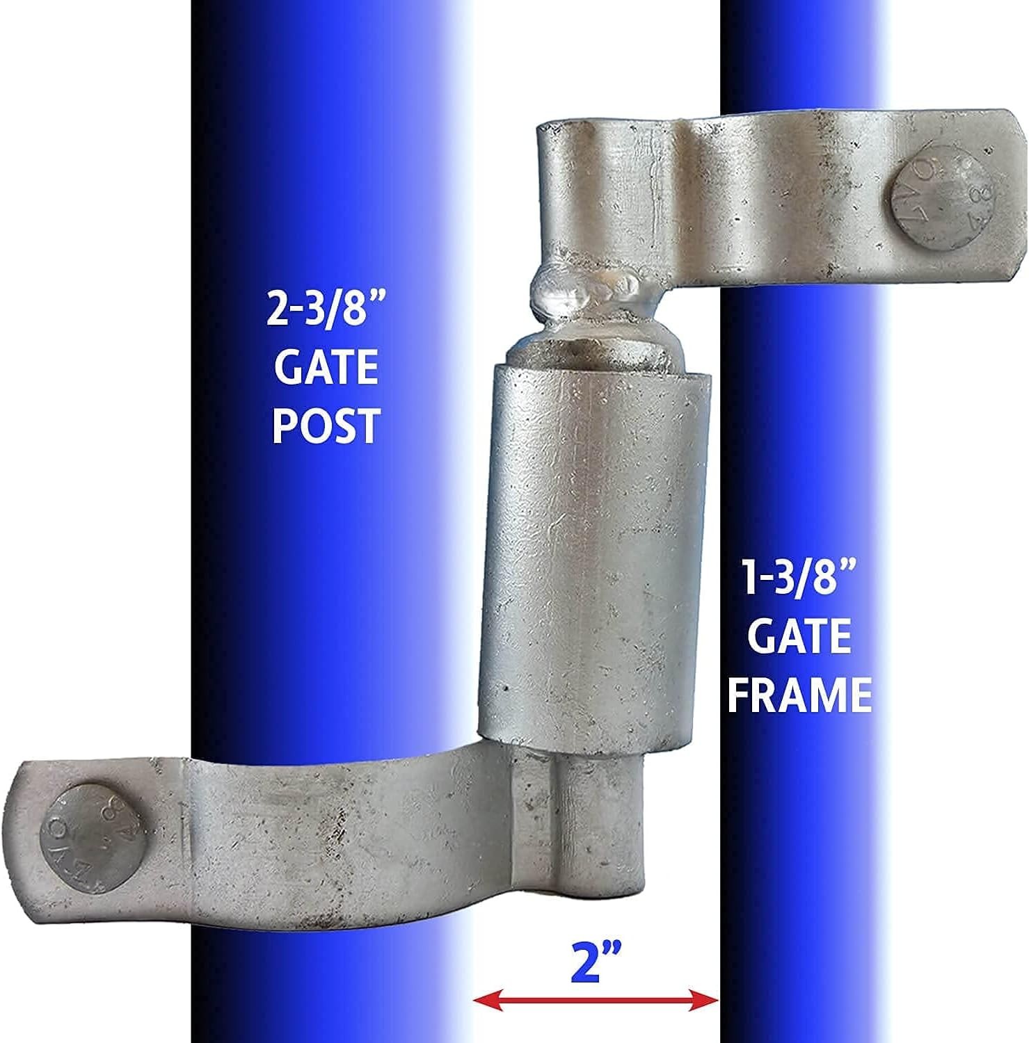 Reliable Chain Link Gate Closer - Self-Closing Design for Easy Operation