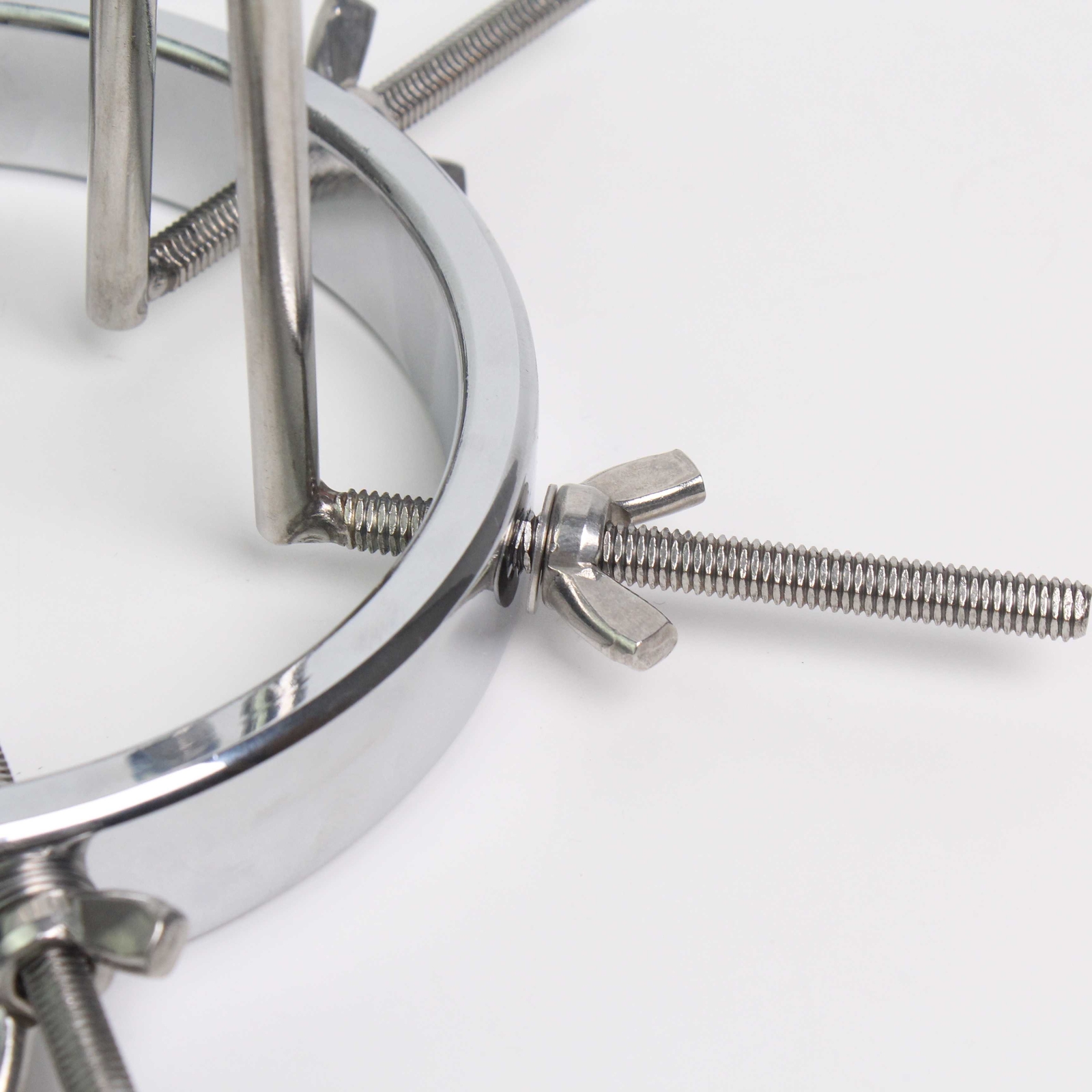 Adjustable Huge Plug Extreme Spreader stretcher Vaginal Speculum Chastity Device