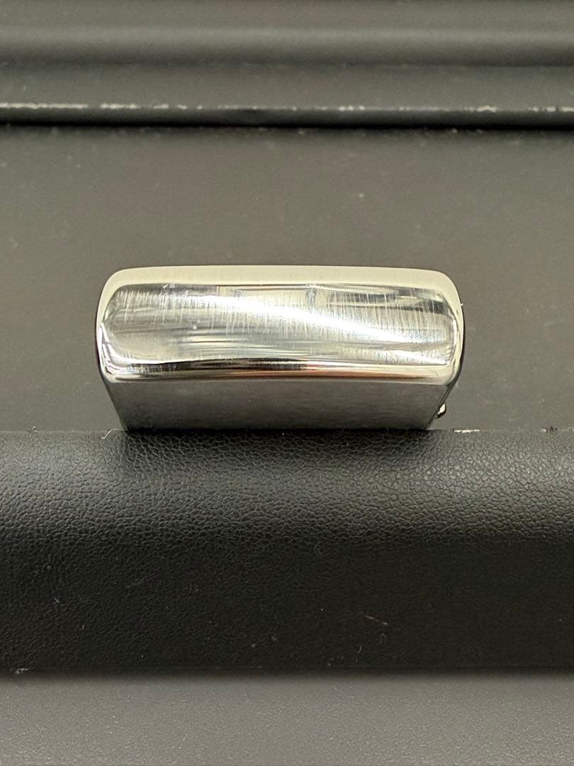 Zippo Lighter - Silver Hairline Finish