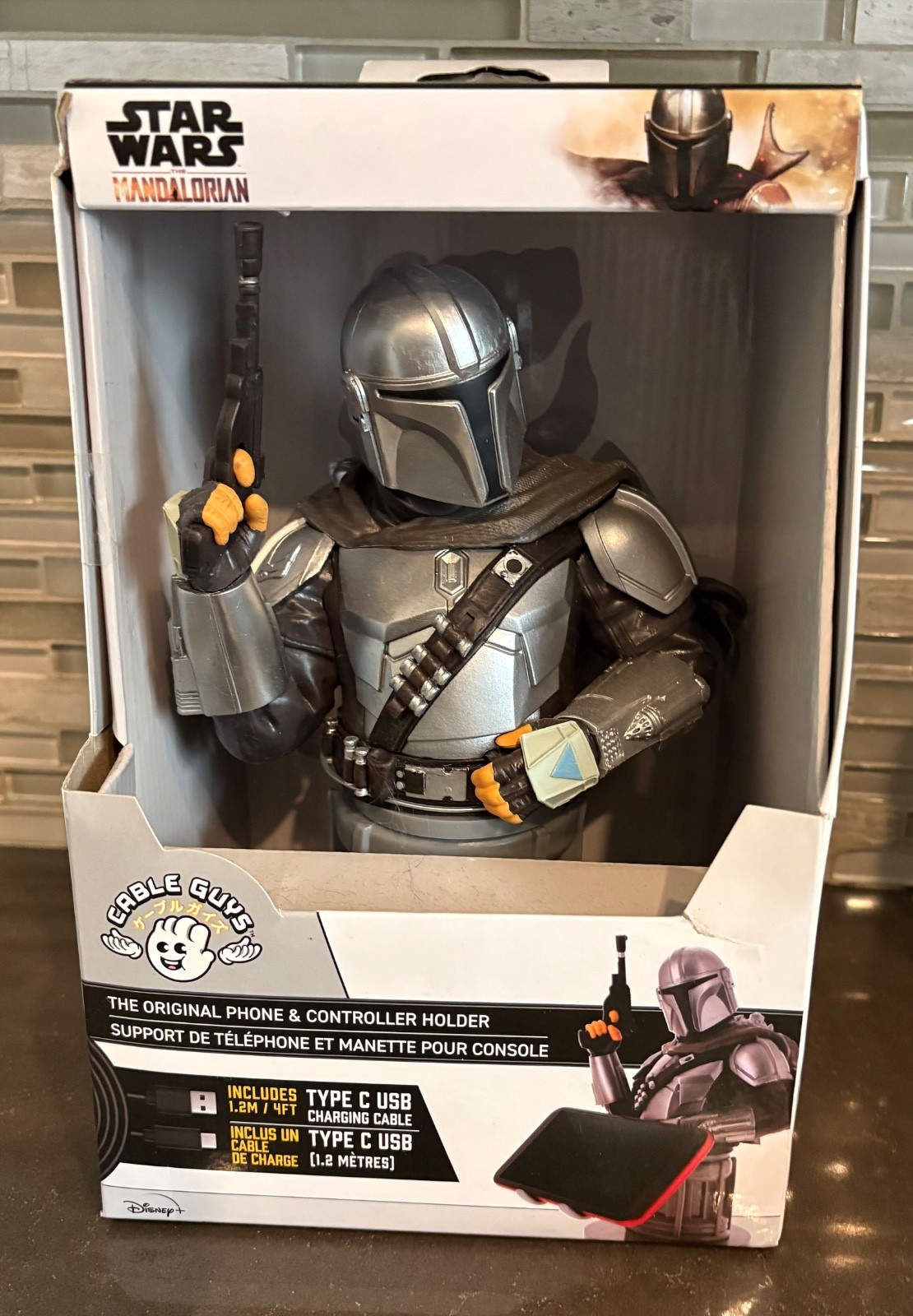 The Mandalorian Star Wars:  Cable Guys Phone and Controller Holder