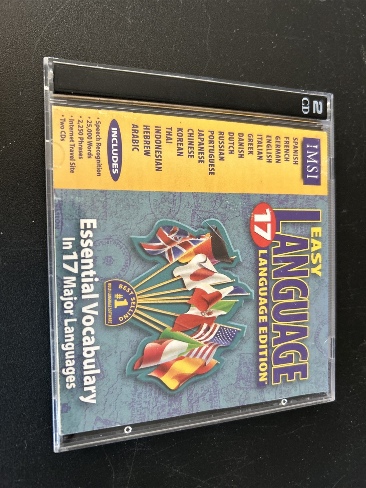 IMSI : Easy Language Edition 17 / 2 CD 17 languages  Preowned