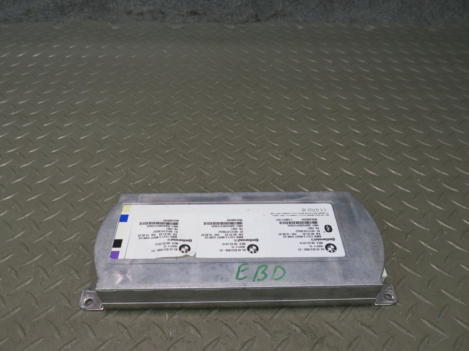 2010-2013 BMW E90 E92 E93 M3 BLUETOOTH TELMATICS COMMUNICATION CONTROL MODULE