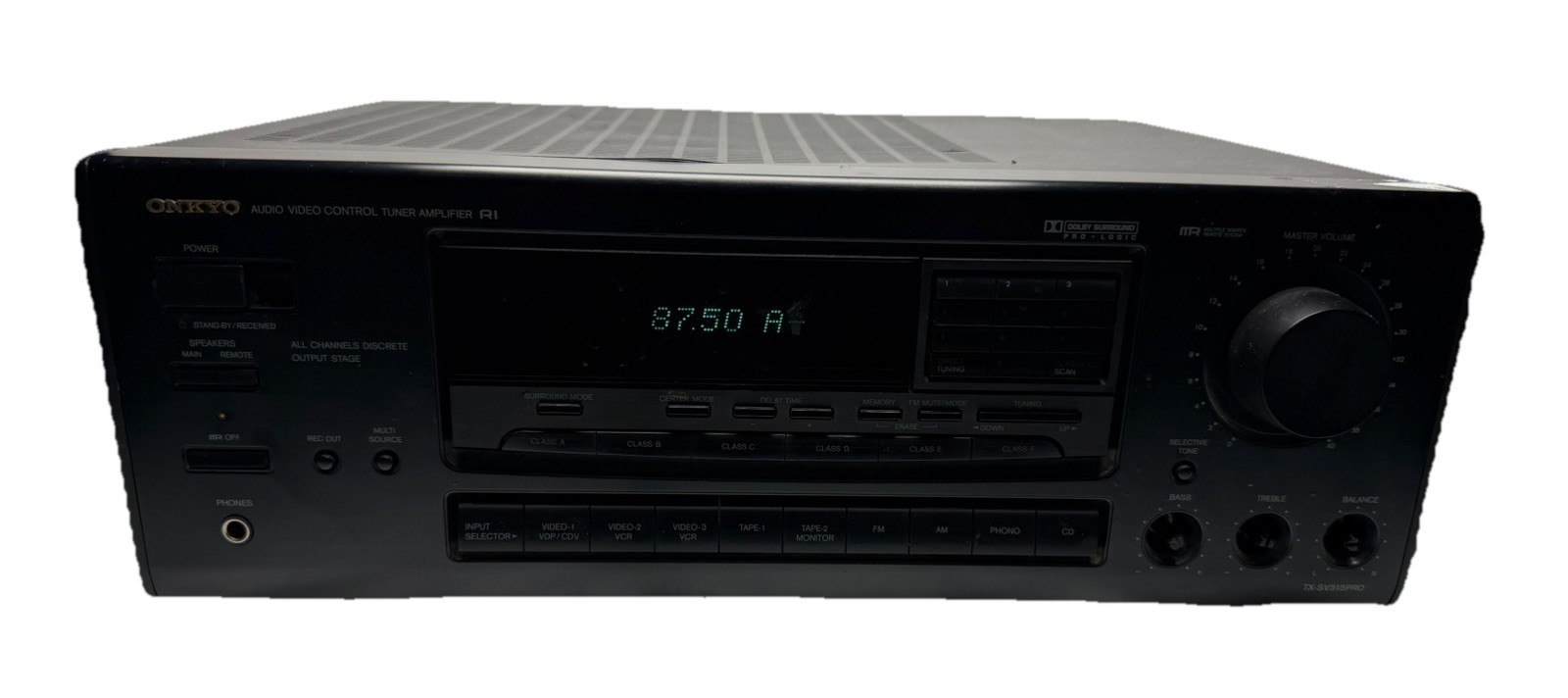 Onkyo TX-SV515 Pro Receiver Audio Video Control Tuner Amplifier Tested Working