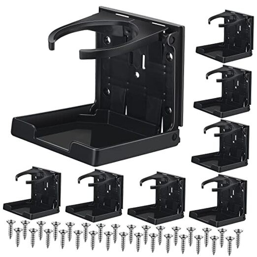 Boat Cup Holder Folding Cup Holder Adjustable Drink Holder with Screws Wall