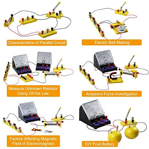Electricity Kit Physics Science Lab Basic Circuit Learning Set Electricity