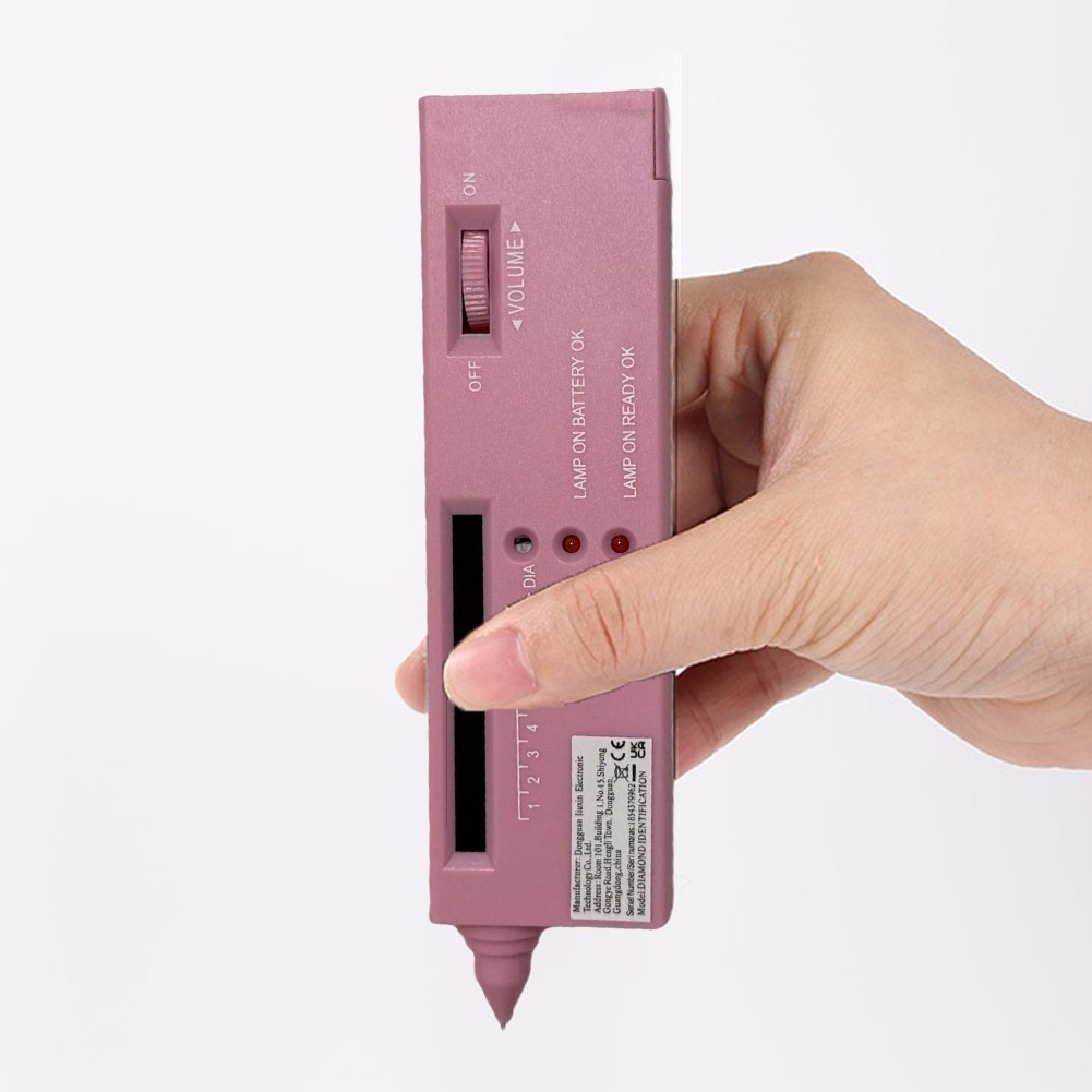 Handheld LED Auger Tester for Measuring Metal Hardness with Audio Indicator
