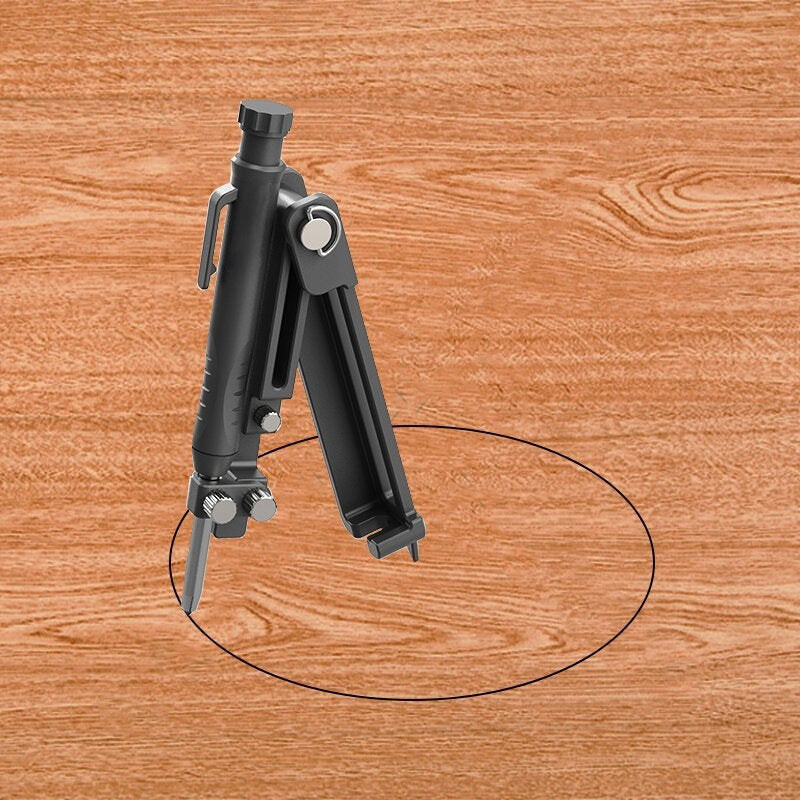 Multi-purpose marking tool -- Aluminium alloy marking tool with deep-well pencil