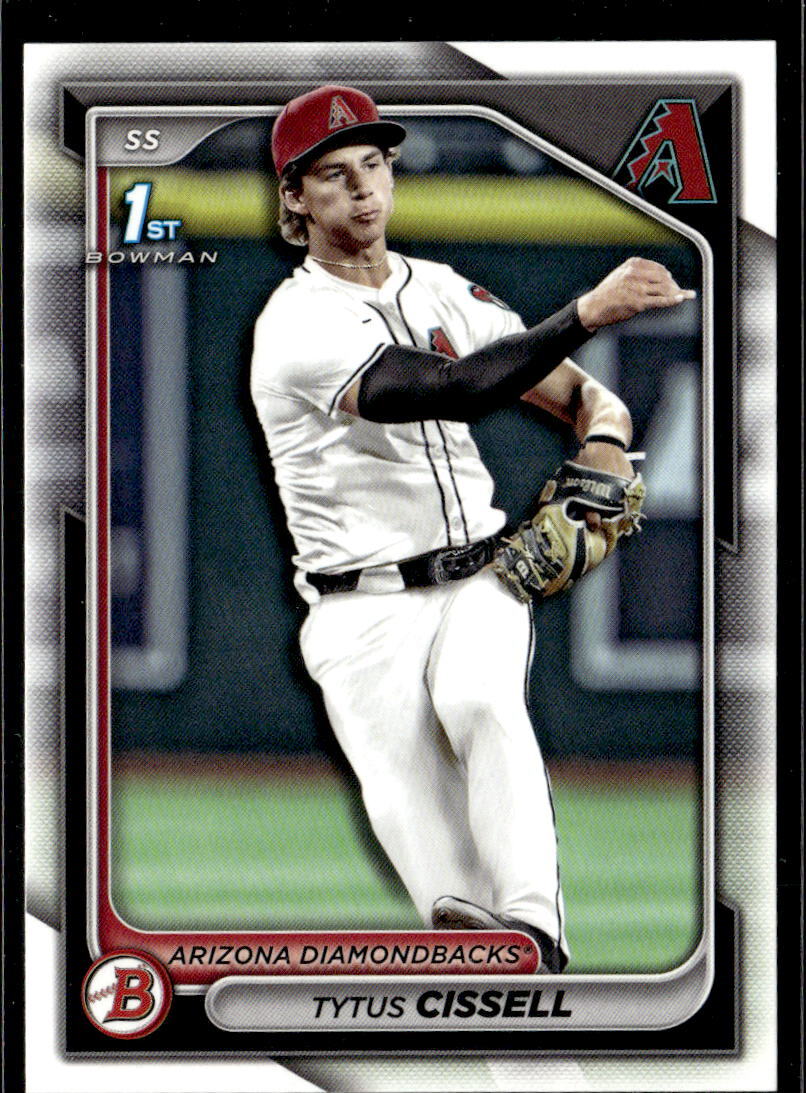 2024 Bowman Draft Paper Tytus Cissell Arizona Diamondbacks #BD-157 5 Card Lot