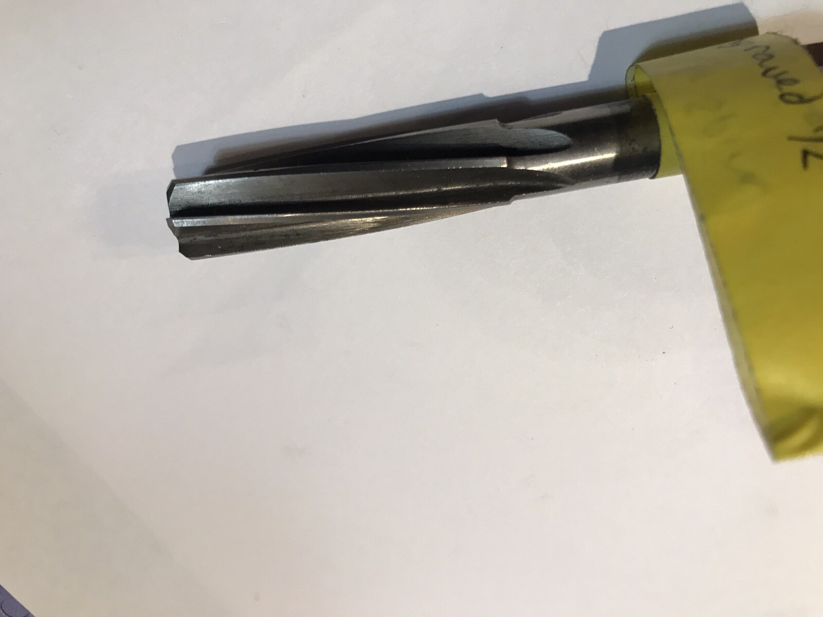 Reamer Bit 1/2” Spiral 6 Flute Stock #0500
