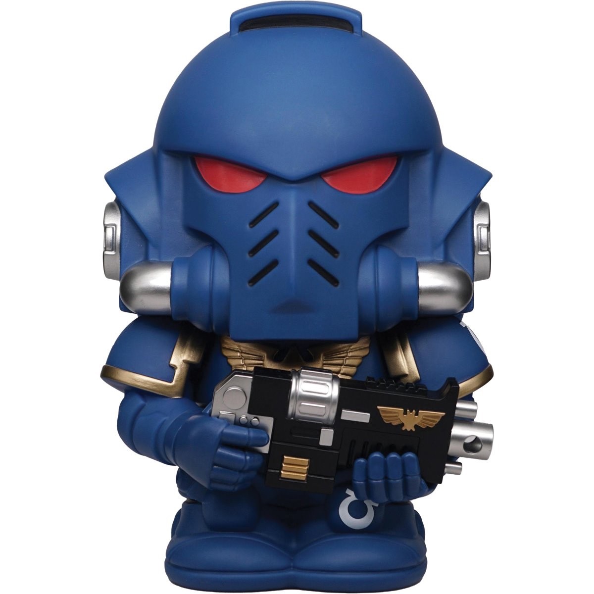 Warhammer 40,000 Ultramarine Intercessor 9 in. PVC Figural Bank NEW IN STOCK