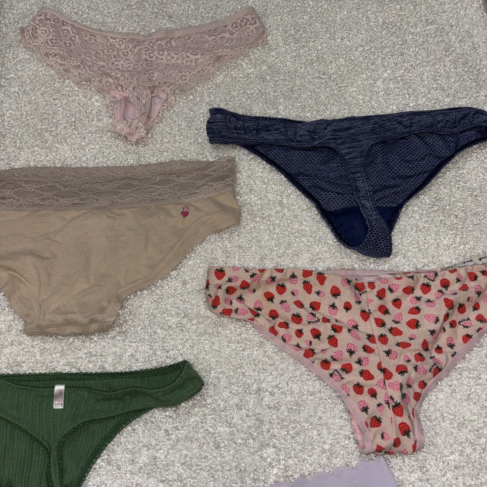 Vintage Mix Lote /6 Pantis#835