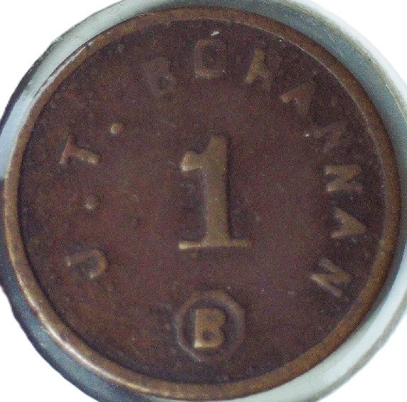 RARE VINTAGE - 1909 J. T. Bohannan - Lake Butler, FL - In Trade - R 7 # EC 053