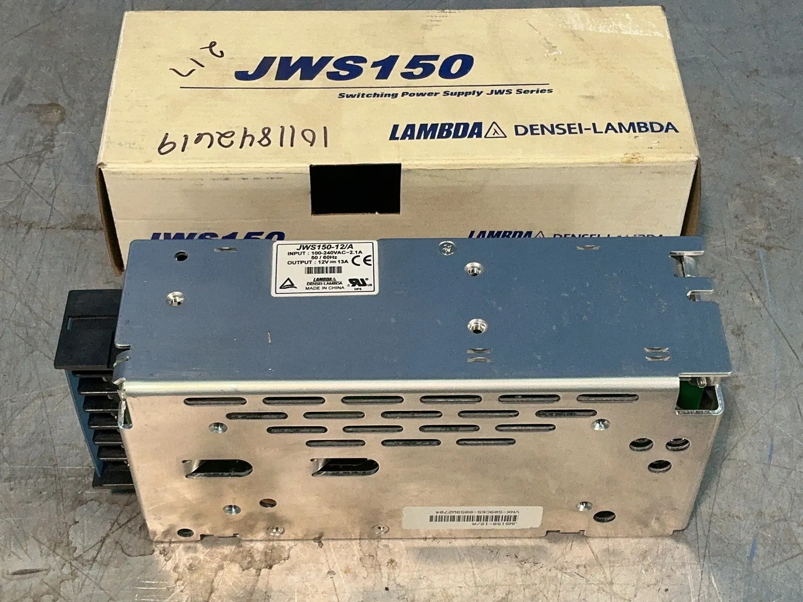 LAMBDA POWER SUPPLY JWS150-12/A