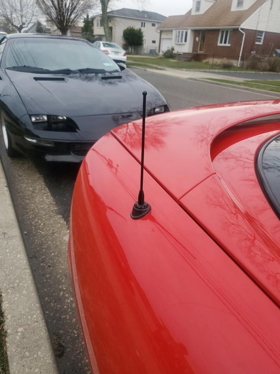 7" inch Black Stainless Antenna Mast Radio AM/FM for Chevrolet Camaro 1982-2002