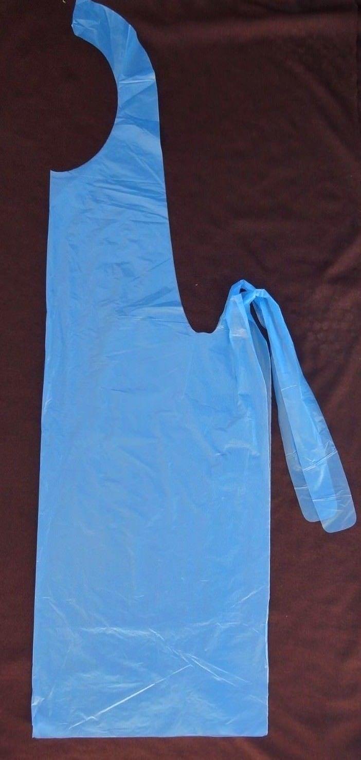 100 ~ 500 or 1000 ~ Impact Products Malt 1 ML Polyethylene Apron 28 x 46 ~ Blue