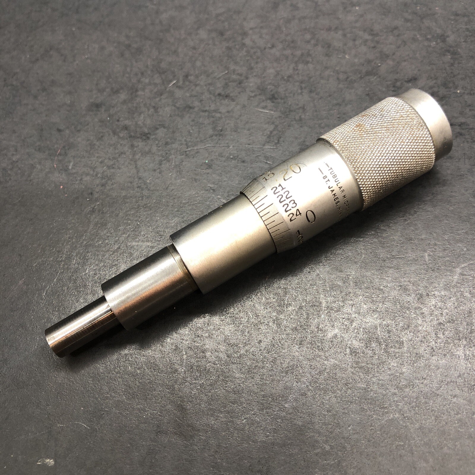 Tubular Micrometer Co. Micrometer Head          A