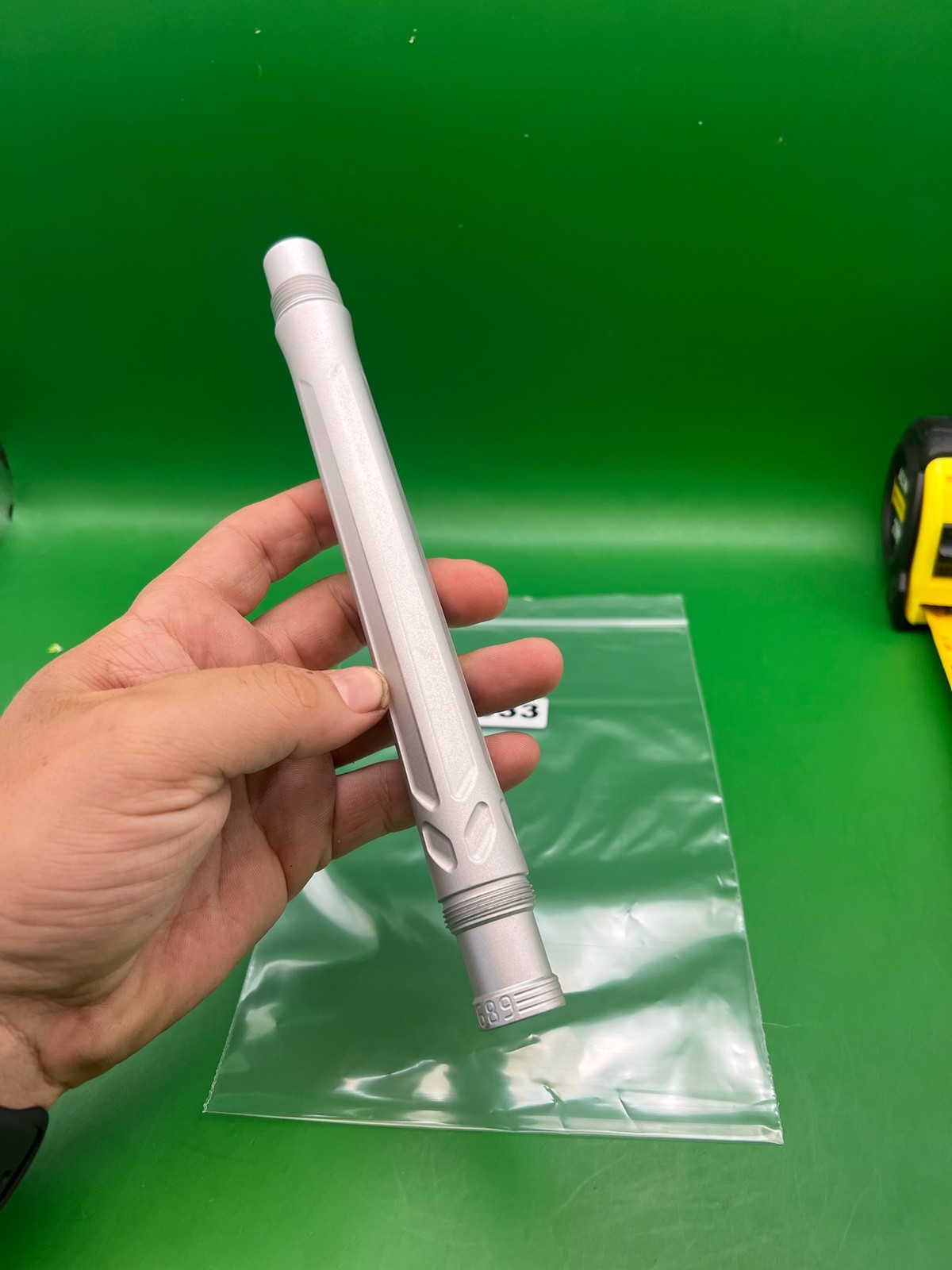 Hk Army White Autococker" .689 Silver Back