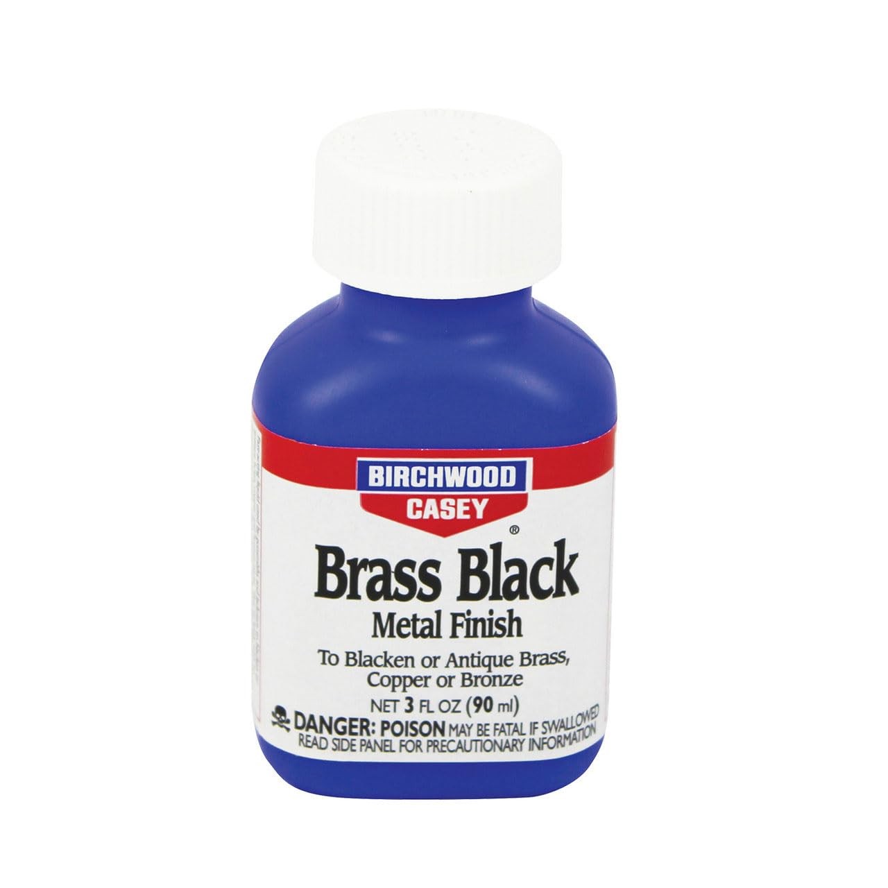 Birchwood Casey Brass Black Metal Finish 3oz - Restore & Protect Firearms