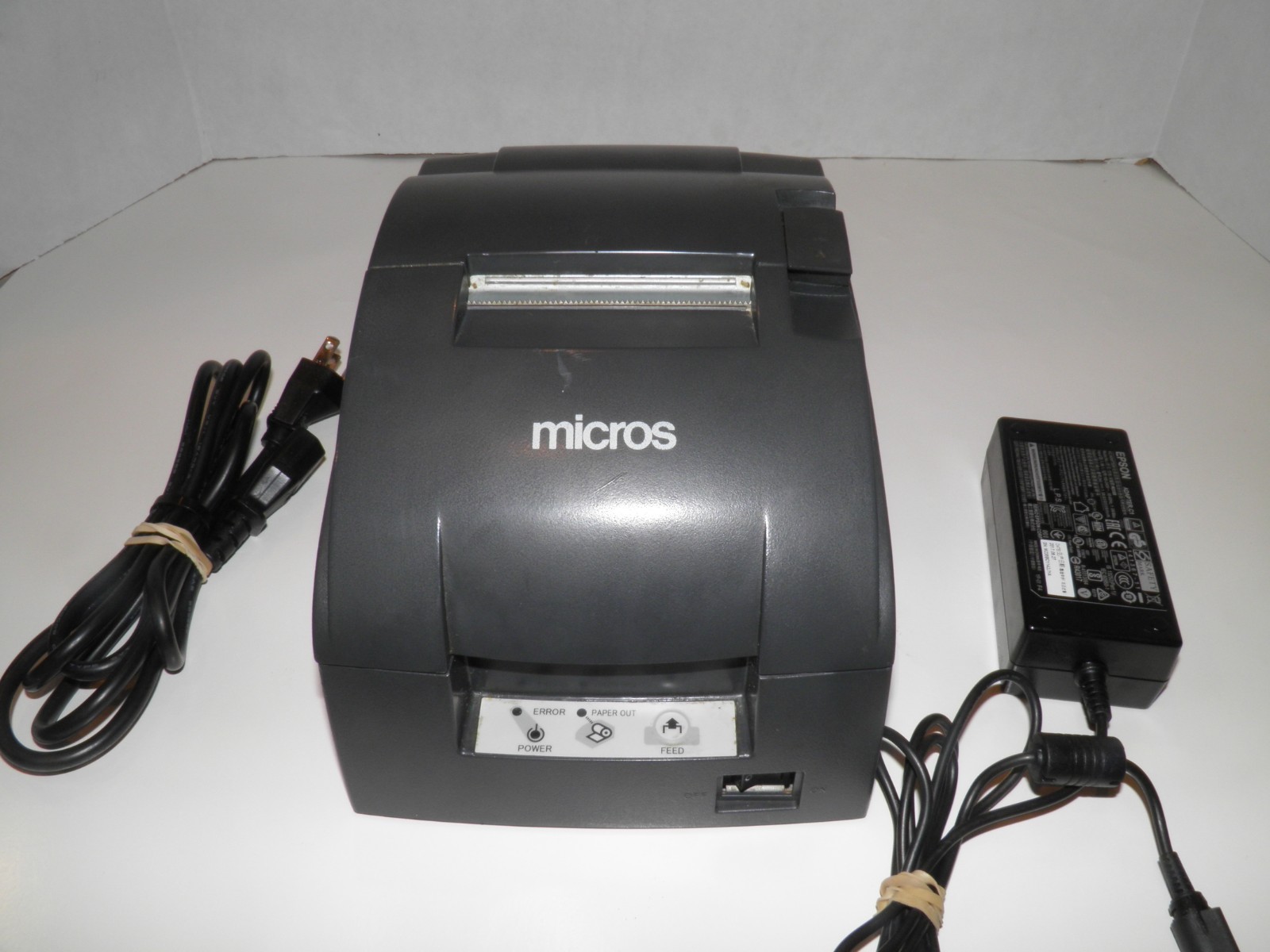 MICROS EPSON TM-U220B M188B Kitchen / Bar POS Receipt Printer Serial