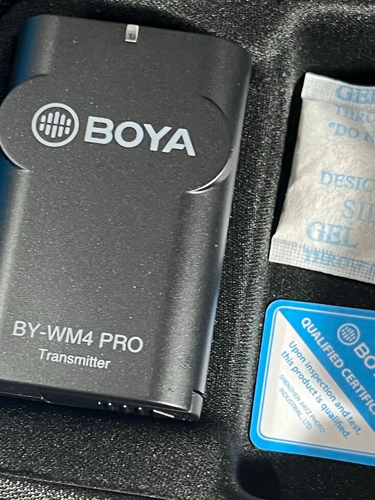 BOYA Digital Wireless Microphone Kit BY-WM4 Wireless Microphone
