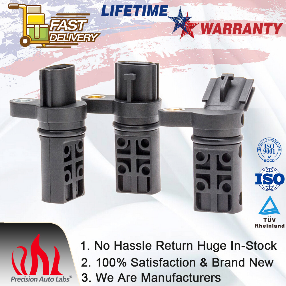 Set of 3pcs Camshaft/Crankshaft Position Sensor for Infiniti Nissan 23731-AL61A