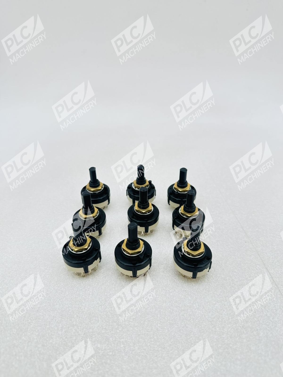Lorlin-UK 6 Position 2 Pole Rotary Switch Lot of 9