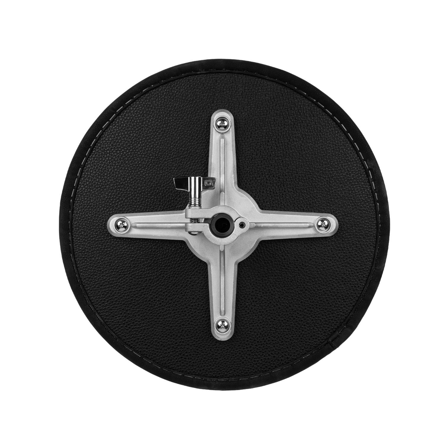Gator Spindle Round Seat Drum Throne Black