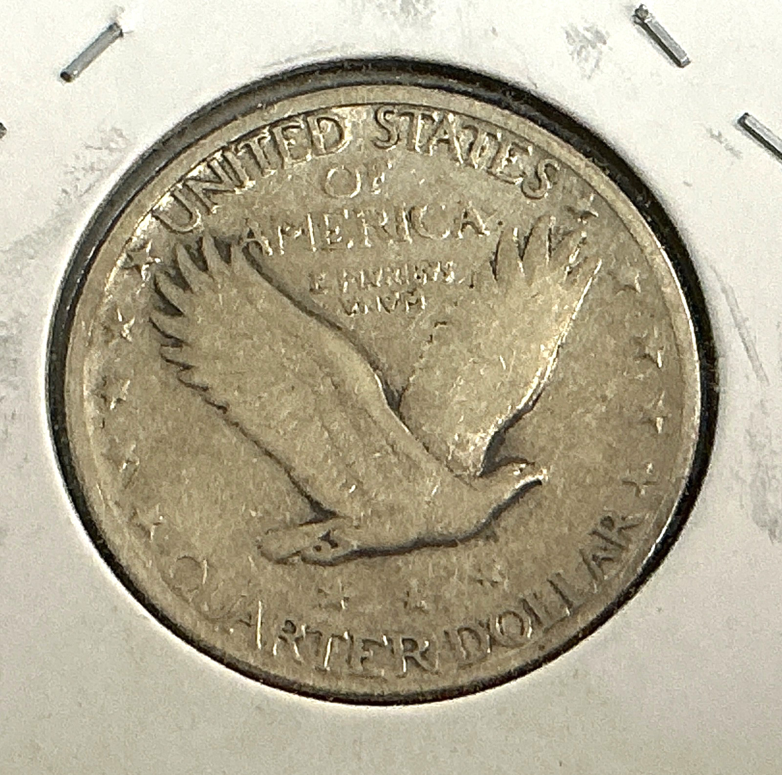 1927 Standing Liberty Quarter 25c - VF.
