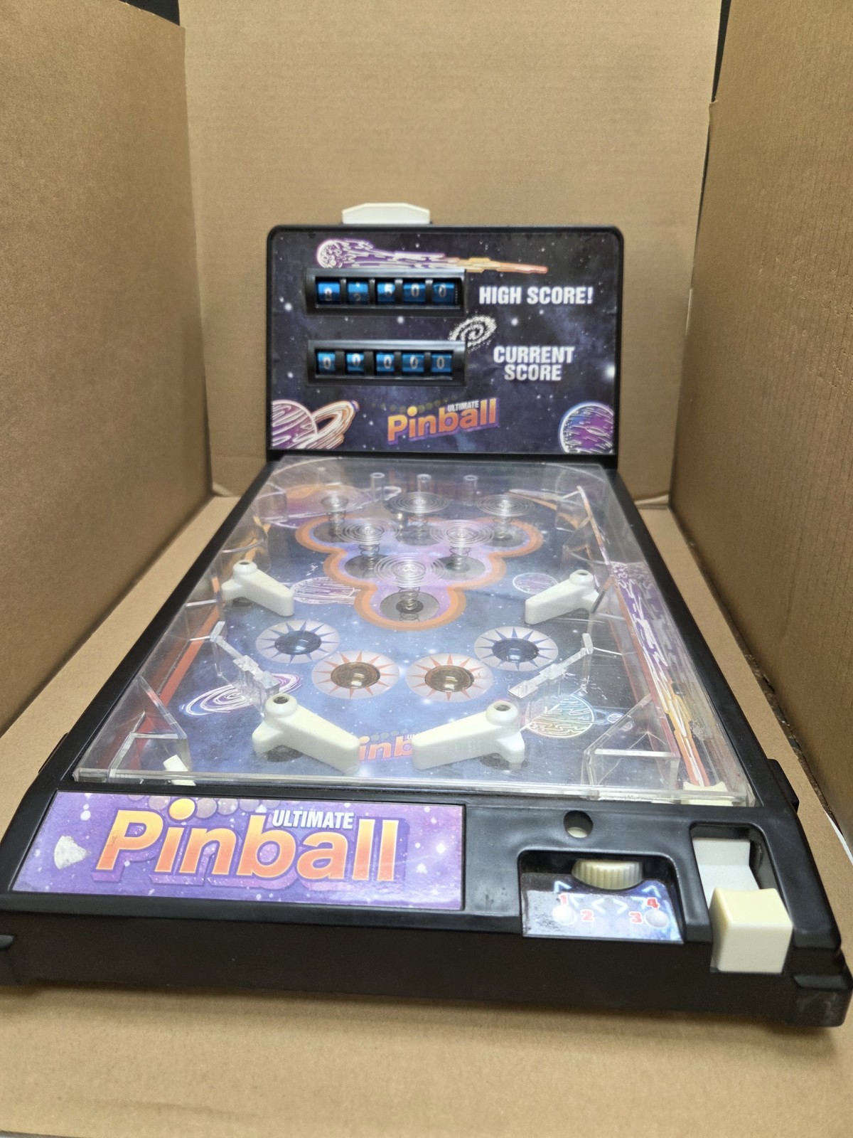 Vintage Ultimate Pinball Table Top Game