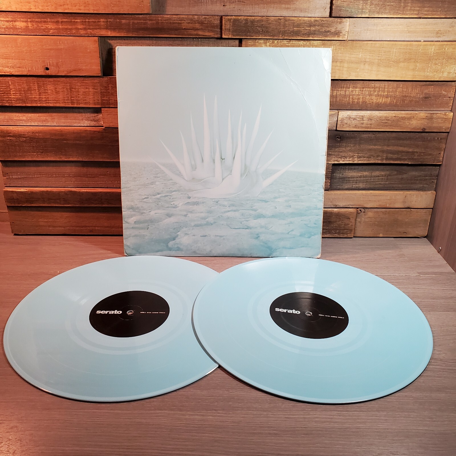 Serato PAIR Pastel Blue 12" inch CV Control Vinyl Easter Rare Release 2013