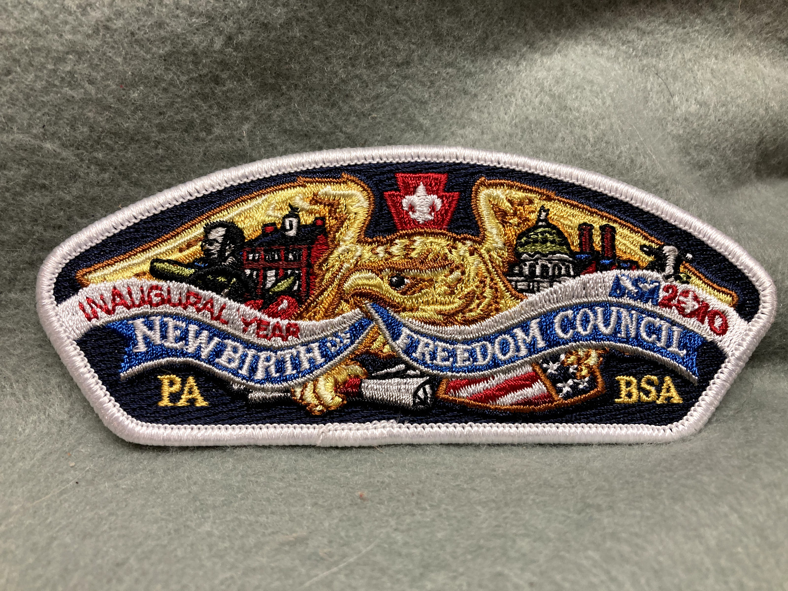 (jab28)  Boy Scouts -  New Birth of Freedom - Inaugural Year csp