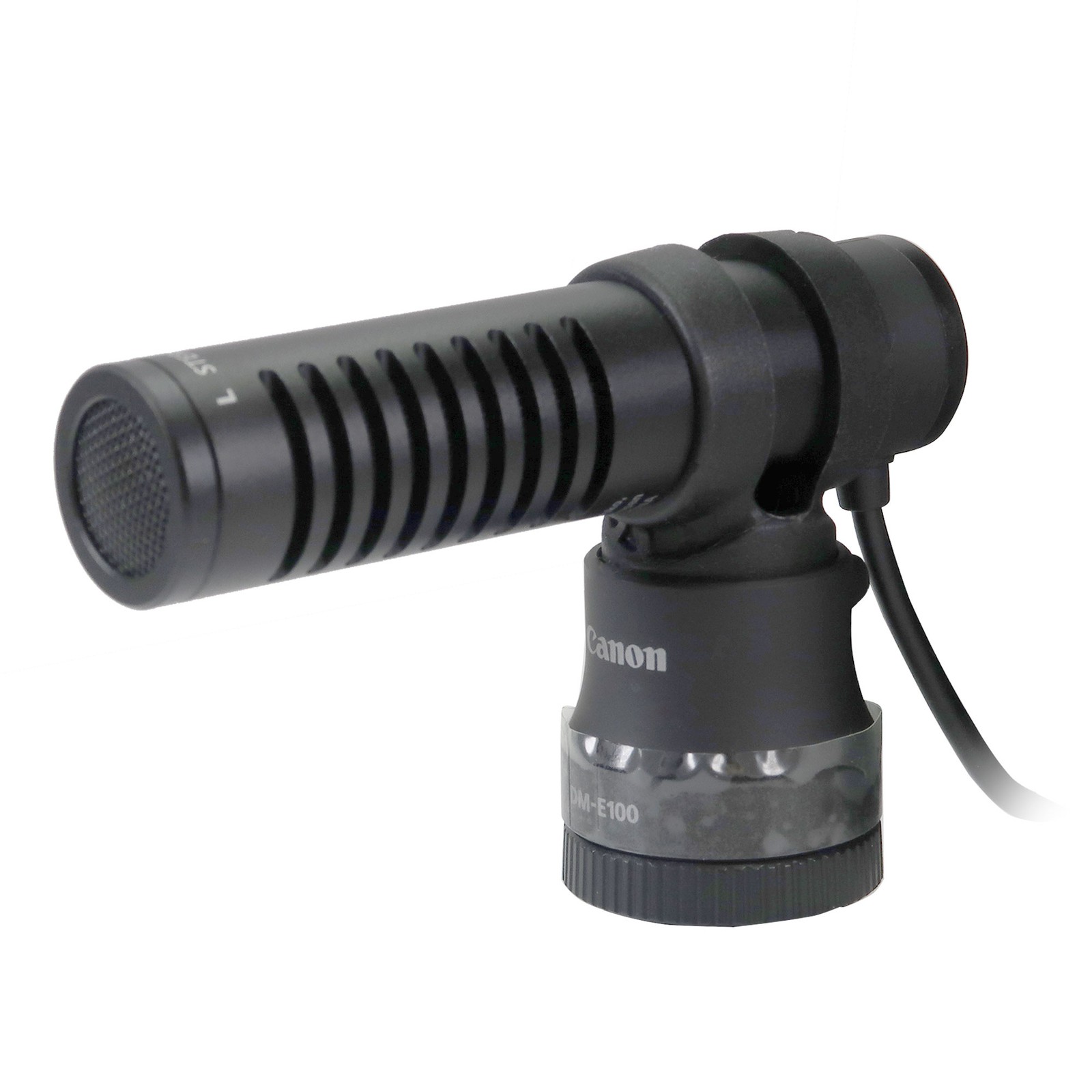 Canon DM-E100 Stereo Microphone with Wind Screen (Black)