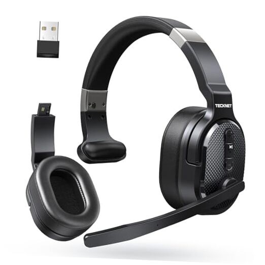 Bluetooth Trucker Headset, Single and Dual Ear Wireless Luxury Configuration