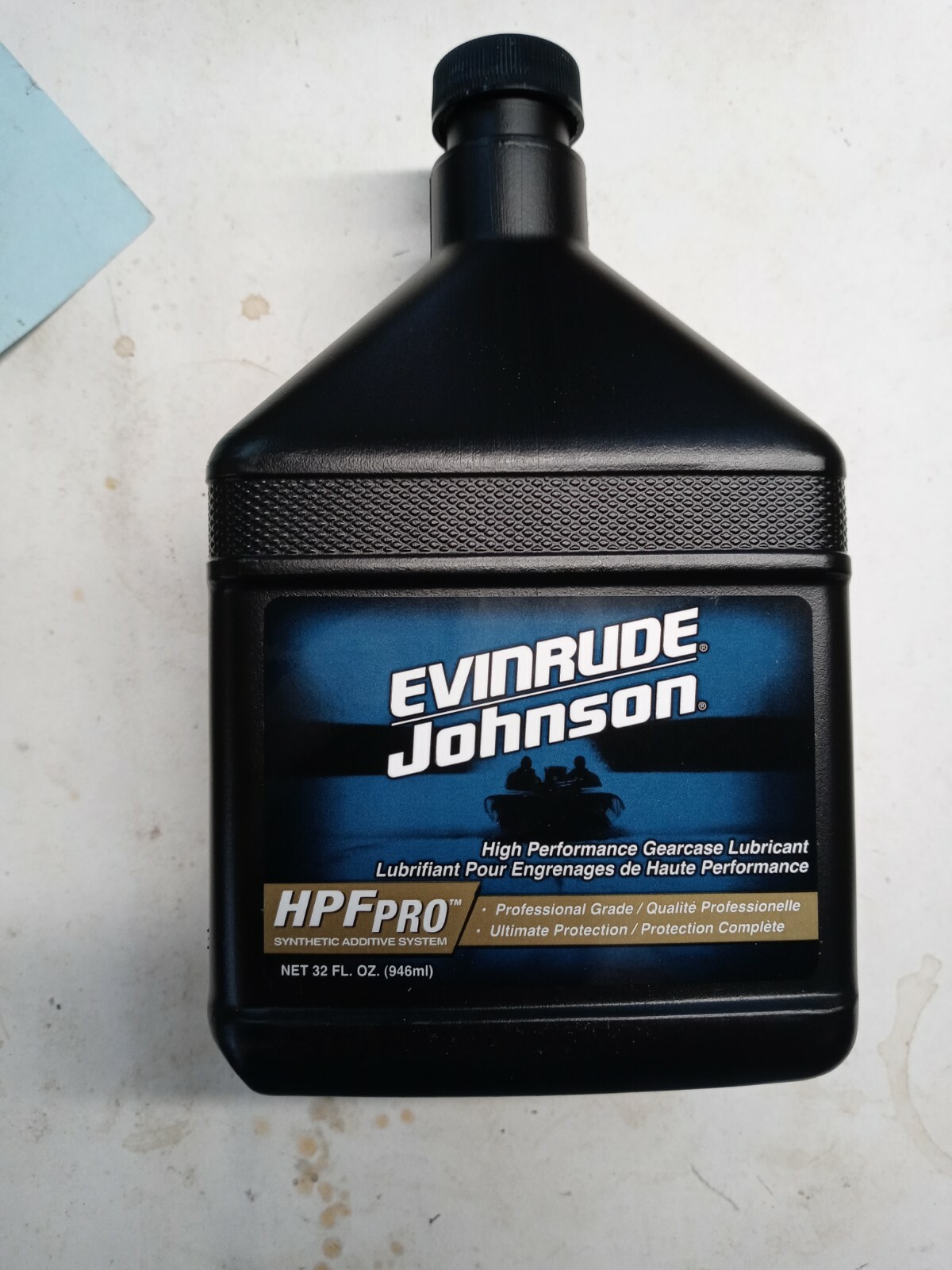 Johnson Evinrude HPF Pro Gearcase Lube Gear Oil Quart 778755 BRP OMC  B765724