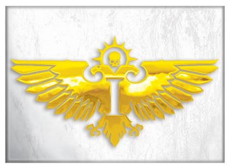 Warhammer 40K Game Adeptus Custodes Logo LICENSED Refrigerator Magnet NEW UNUSED