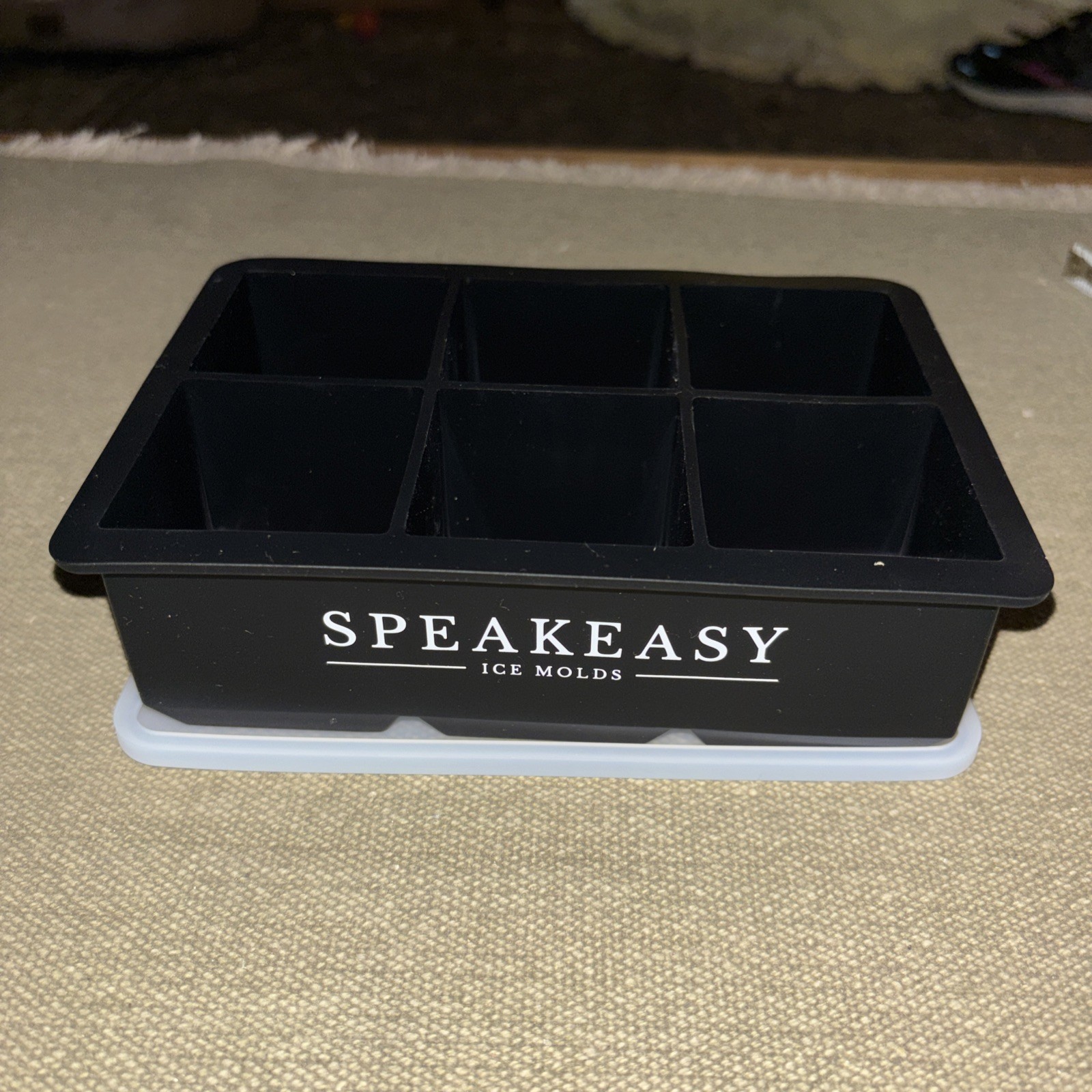 Iowa State Cyclones. Silicone 6 Cube Mold. Speakeasy Custom Silicone Ice Molds.