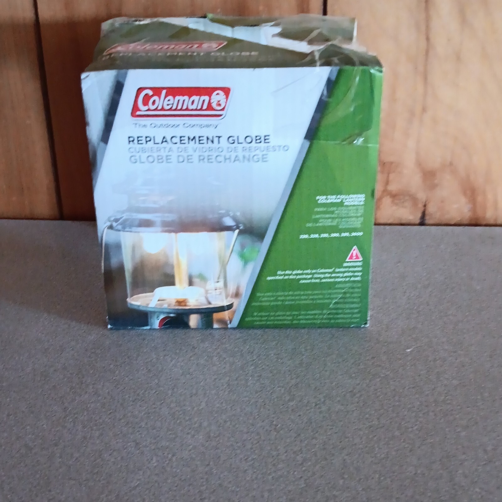 Coleman Replacement Lantern Globe Clear Glass, MPN 2000025167