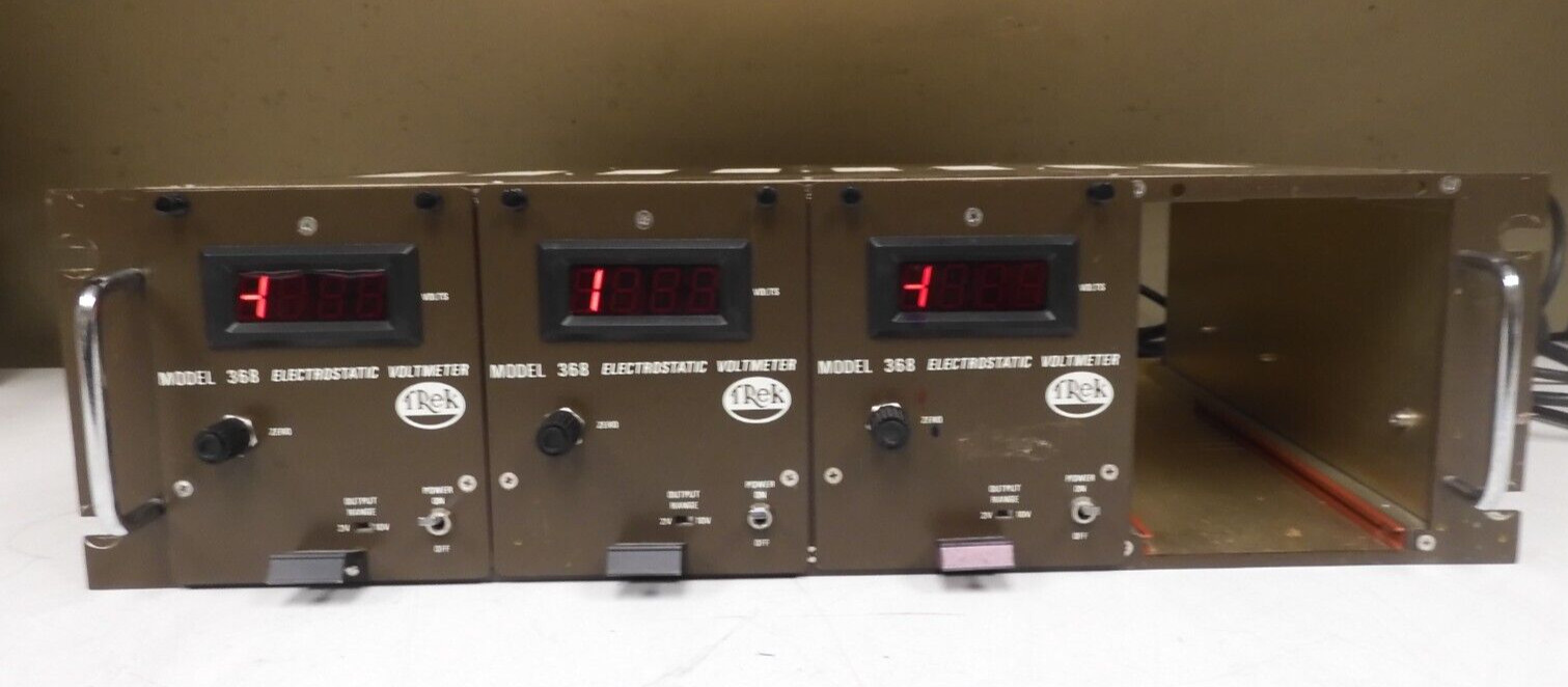 Trek - Model 368A - Electrostatic Voltmeter (3 Units) - PY50