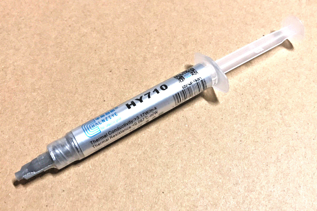 LOT OF 9 NEW Silver Premium Thermal High Density Grease Compound Syringe 3G Tube