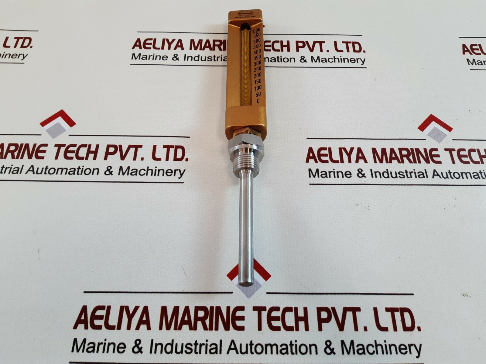 Brannan thermometer 0/600 c