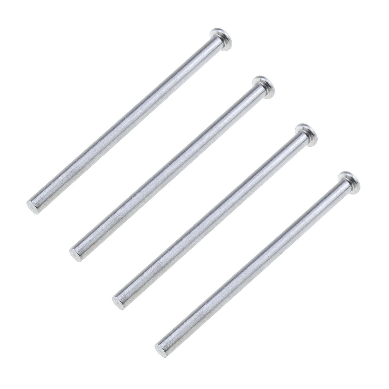 4PCS 4 Inch Stainless Steel Straight Hinge Pin for Door Hinges