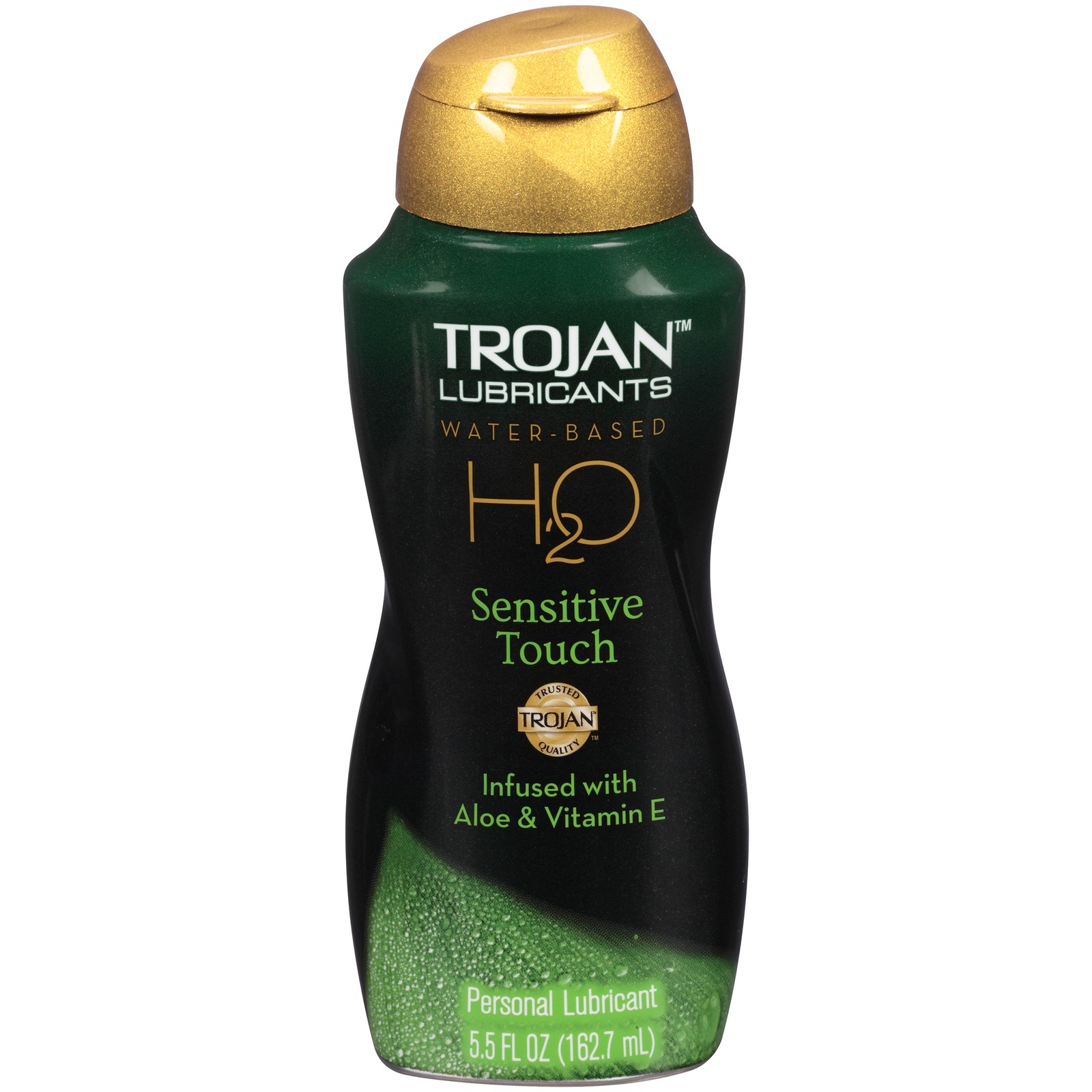 Trojan Lubricants - H2O Sensitive Touch - 5.5 fl oz Lube