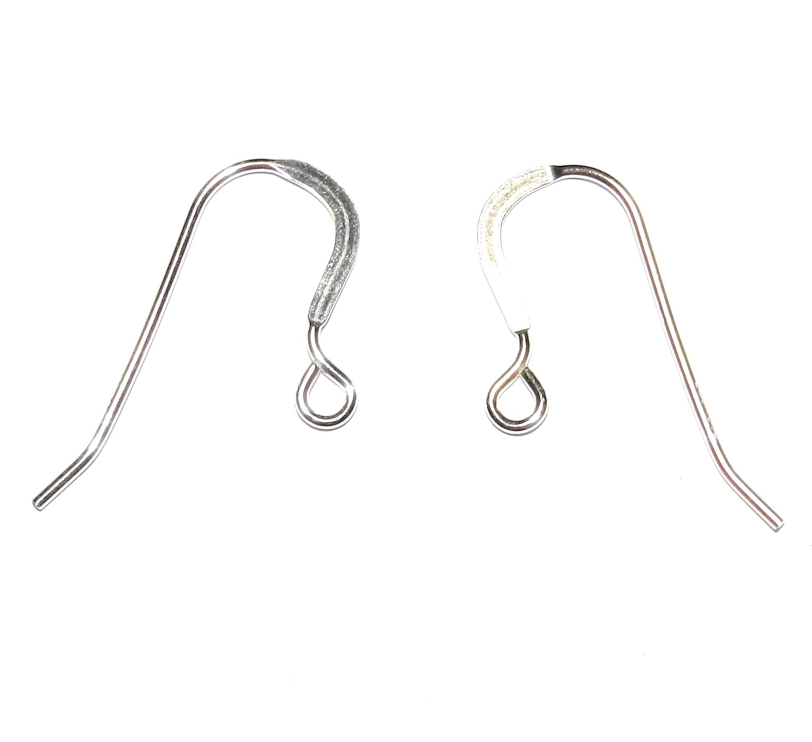 M6138 Sterling Silver Filled Anti-Tarnish 14mm 20ga French Fishhook Earwire 10pc