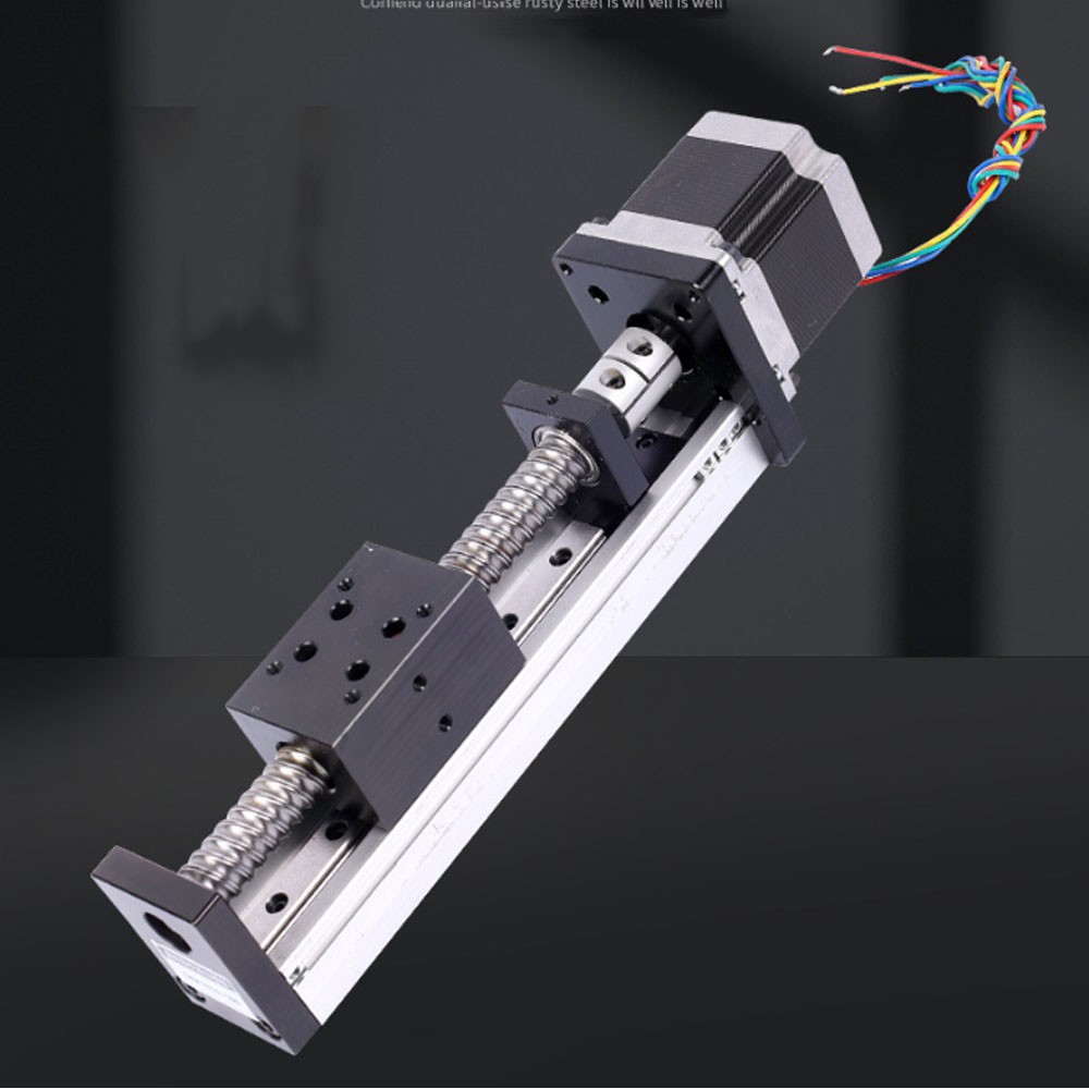 Single-Rail Linear Slide Precision Module Mounting Table 100 Mm–500 Mm