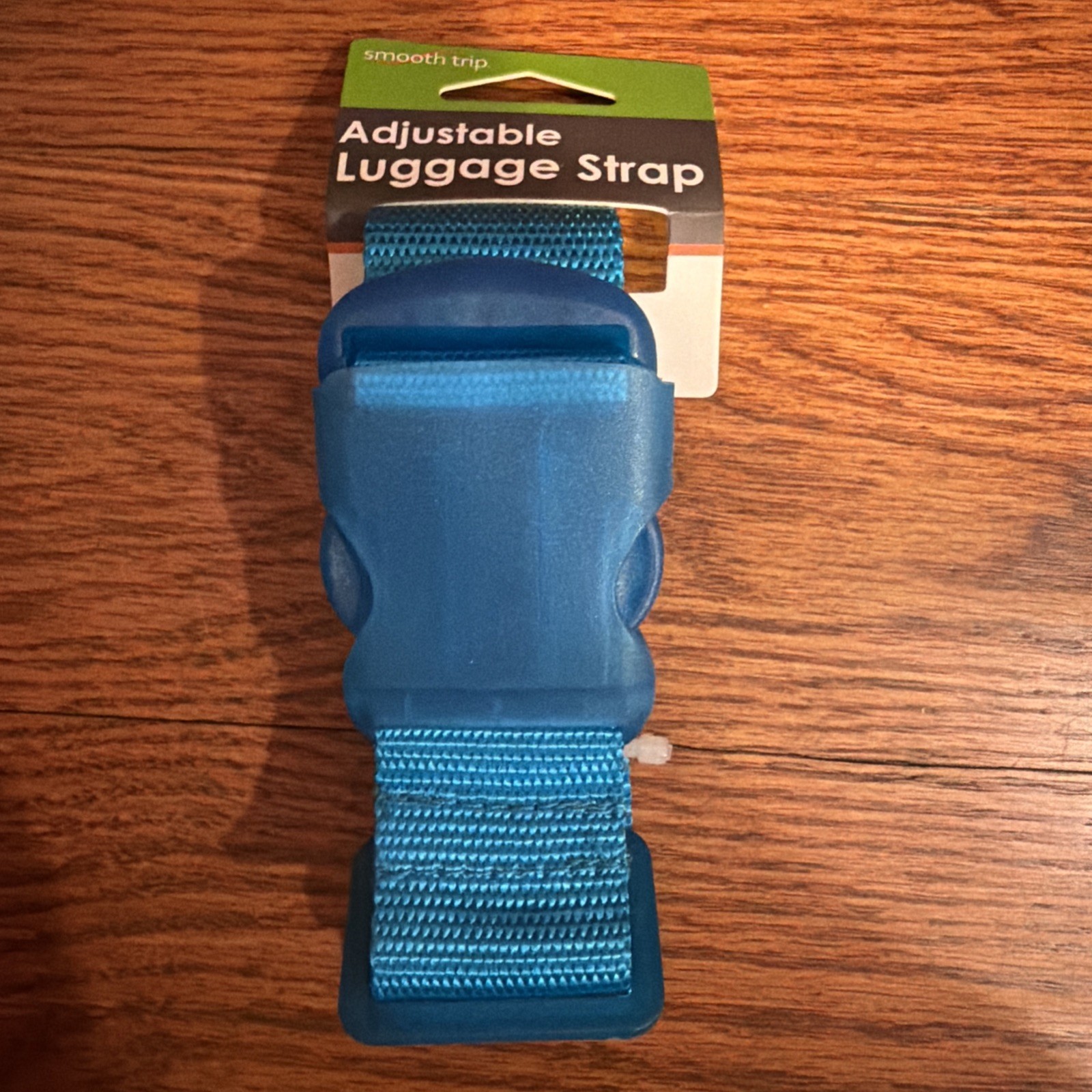 NEW Smooth Trip Blue Adjustable Luggage Strap Up To 83”